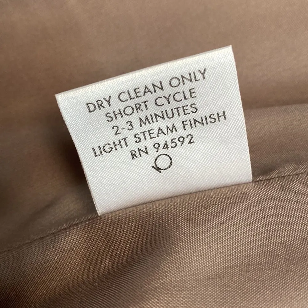 AMSALE Junior Sz 6 Y2K Metallic Brown Casual Evening Tube Full Length Prom Dress - Image 7