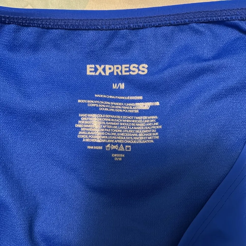 Express Cobalt Blue Bikini, Medium, NWOT - Image 4