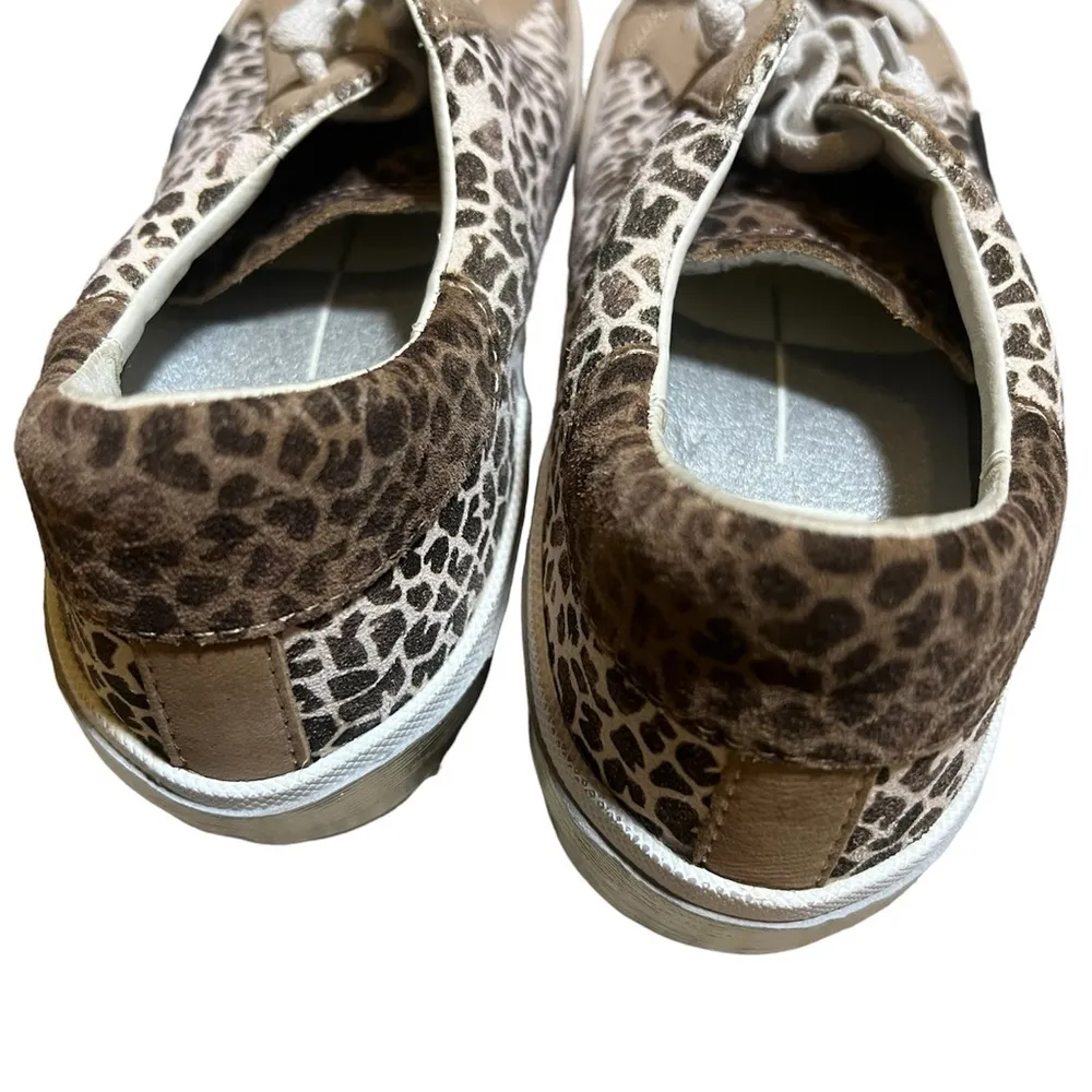 dolce vita zina sneakers Animal Print Size 6 Black - Image 4