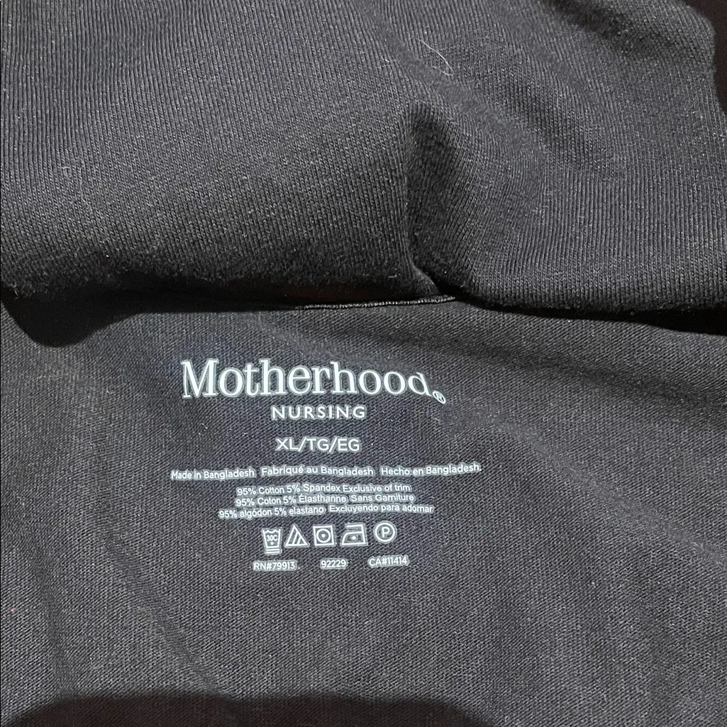 Motherhood Black Wireless Comfort Bra - Image 2