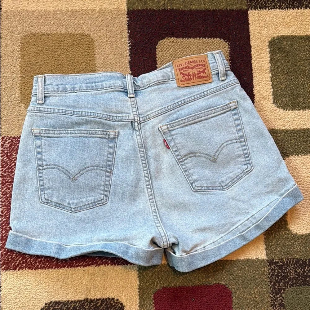 Levi's  Light Blue Women's Shorts - Image 2