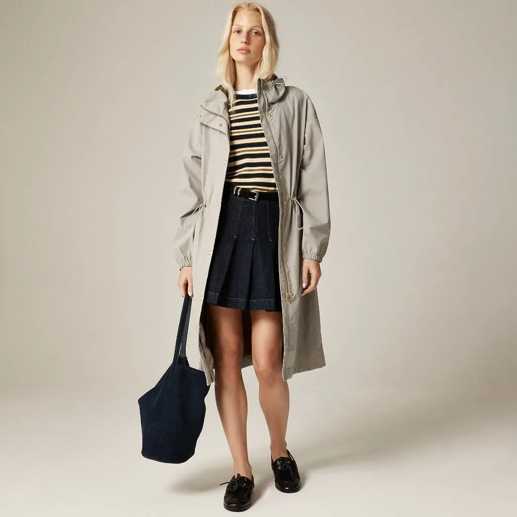 J.Crew Carolyn Sweater Tee in Striped Merino Wool in Navy Multi, Size XXS - Image 2