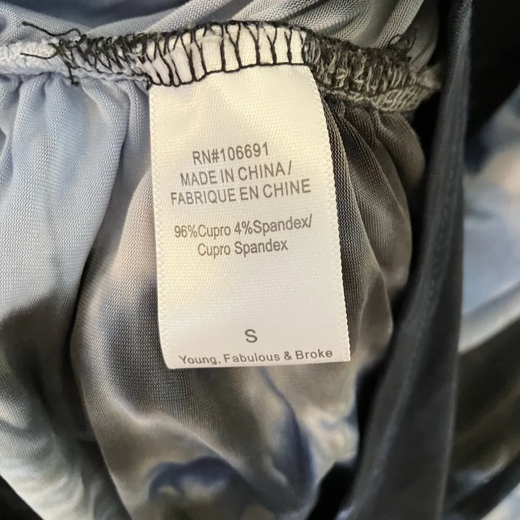 Young Fabulous and Broke Acadia Tie Dye Dress S - Image 10