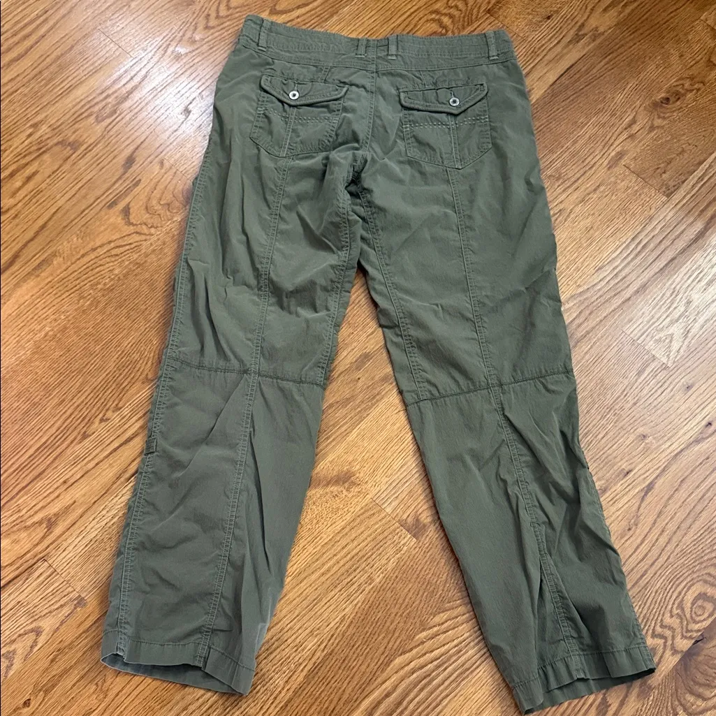 KUHL Women’s Roll-Up Hiking Pants Olive Green Stretch – Size 10 Regular - Image 5
