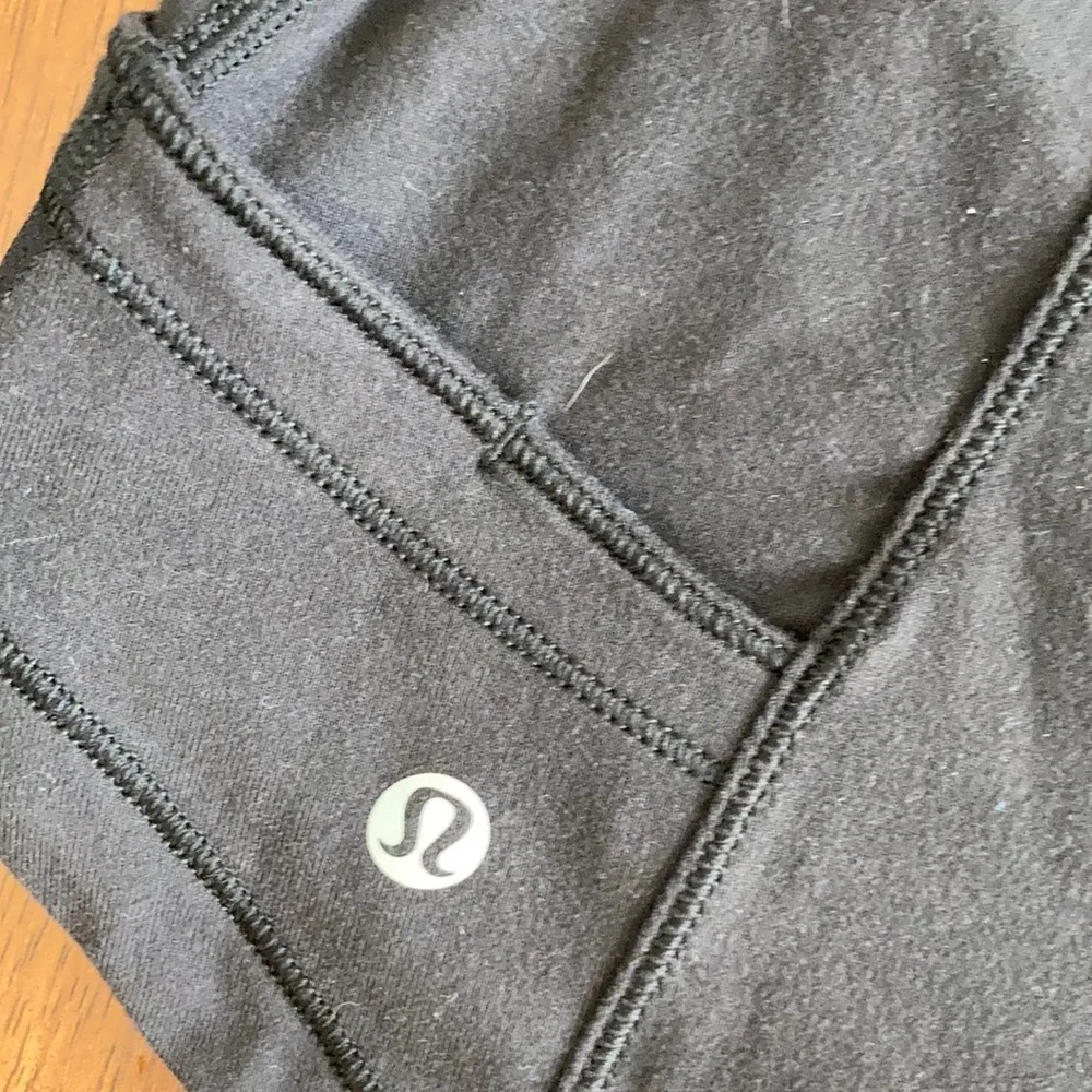 Lululemon Base Runner 1/2 Half Zip Pullover Sweater Black Size 4 OG Rulu VEUC - Image 15