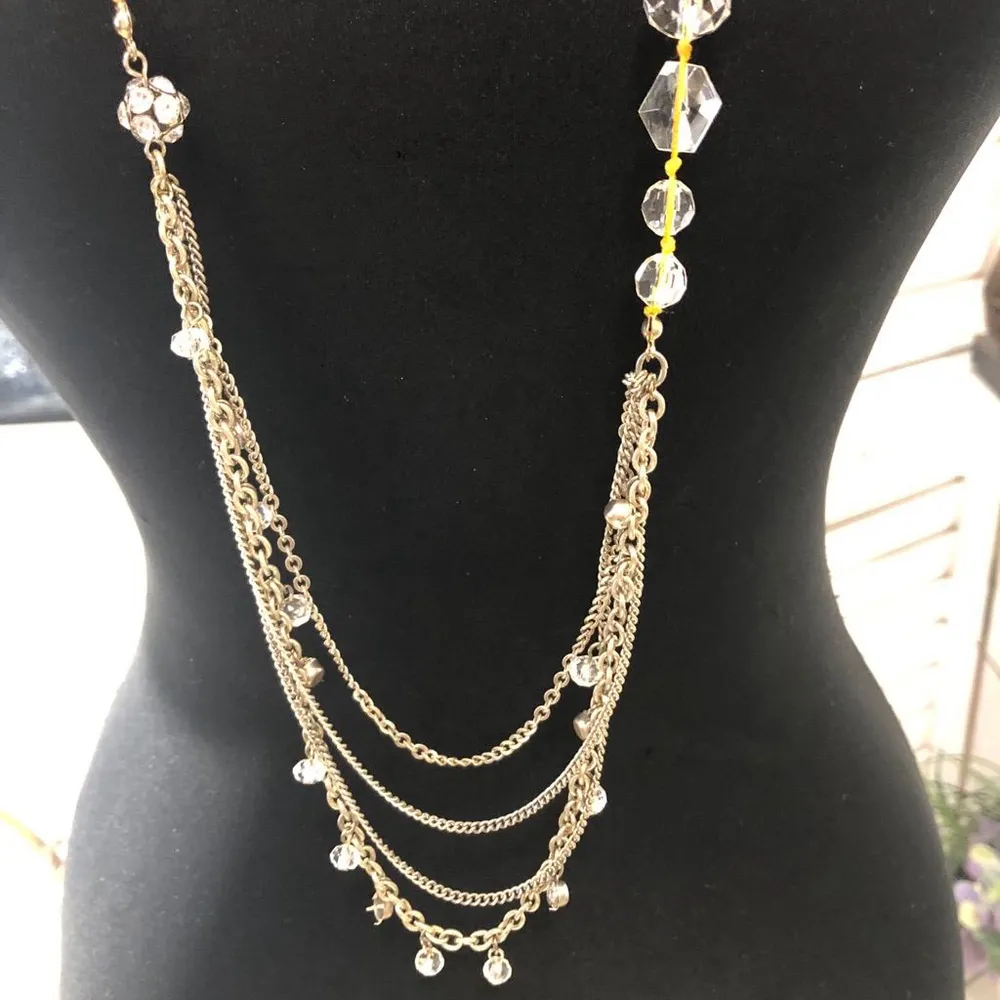 Custom Made Women's Chain Necklace Bracelet Earrings Jewelry Set - Image 2