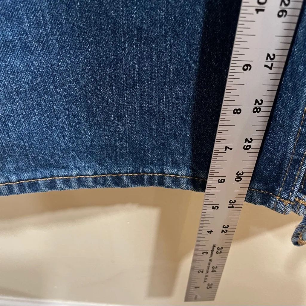 RE/DONE 70s  Wide-Leg Jeans in 60s Fade Organic Cotton Size 29 NWT Baggy - Image 4