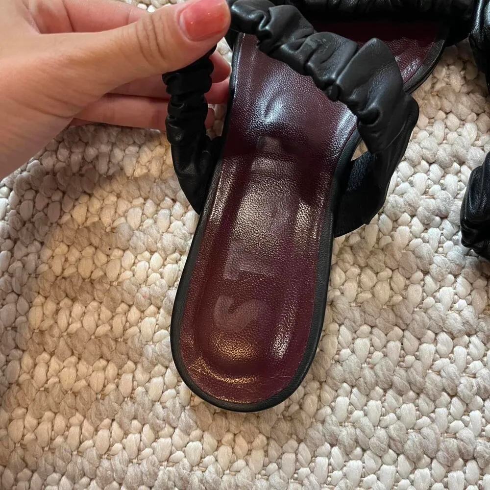 STAUD Maya Ruched Slide Sandal - Image 5