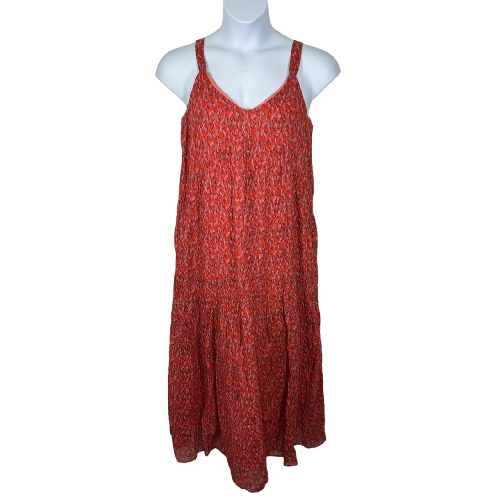 JOIE Bondi Cotton Tiered Maxi Dress – Tea Rose – Size Small – Limited Edition - Image 7