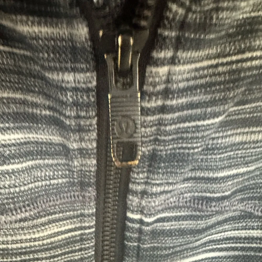 Lululemon Hooded Define Jacket Nulu Heathered Black / White / Black Size 6 - Image 5