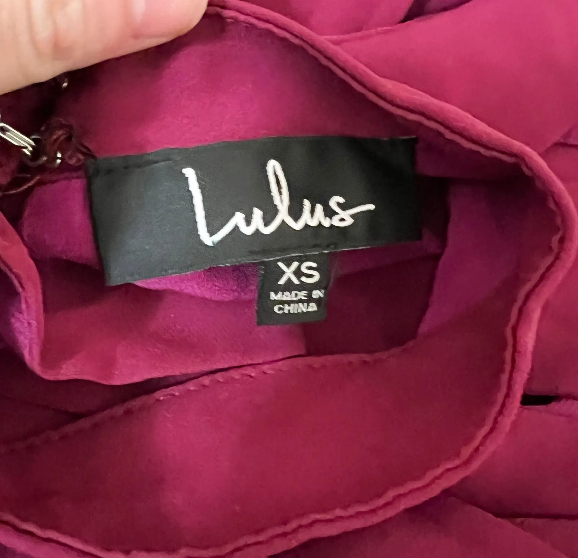 Magenta Groove Thing Swing Dress Size XS - Image 9