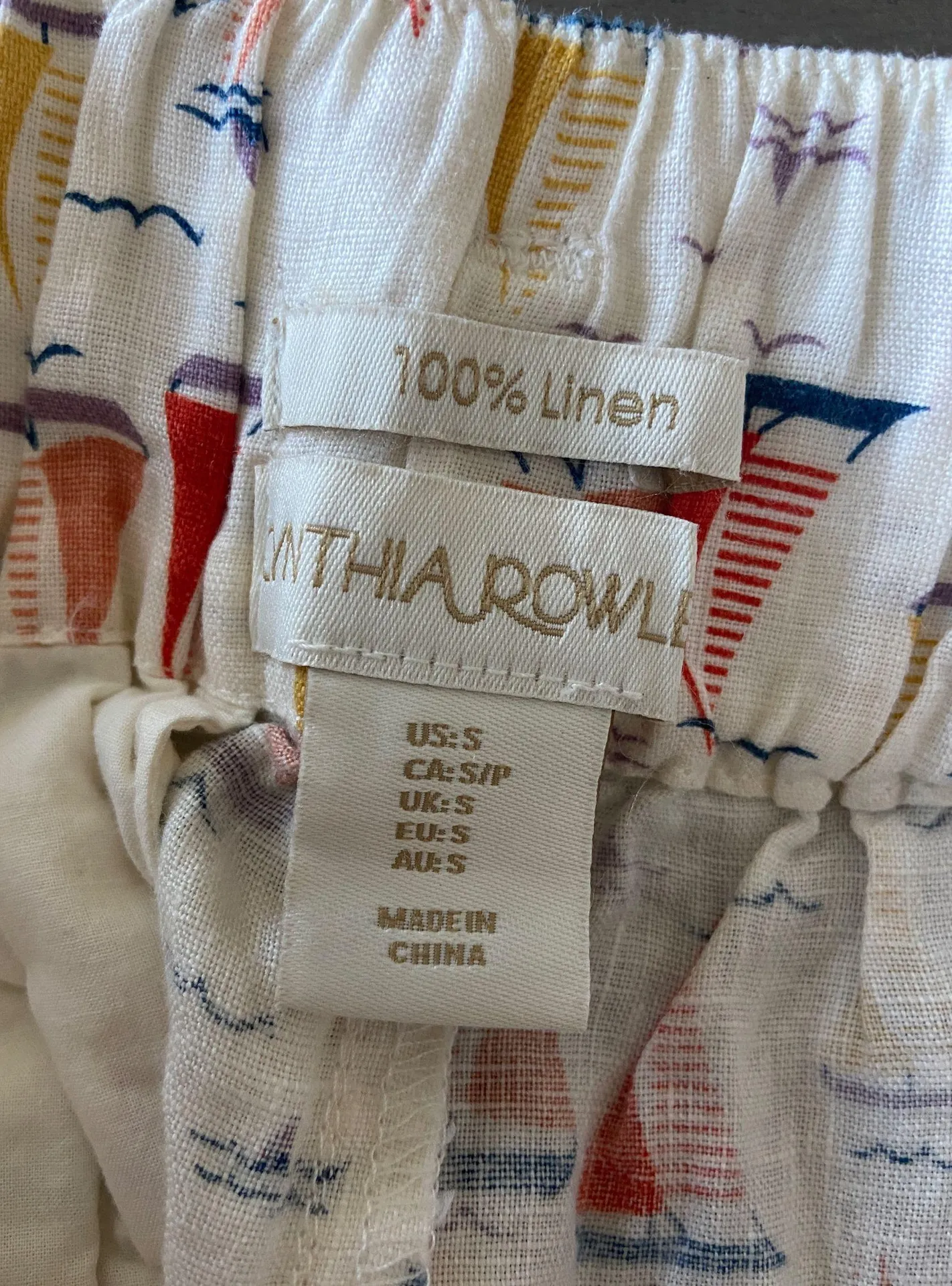 Cynthia Rowley linen shorts - Image 5