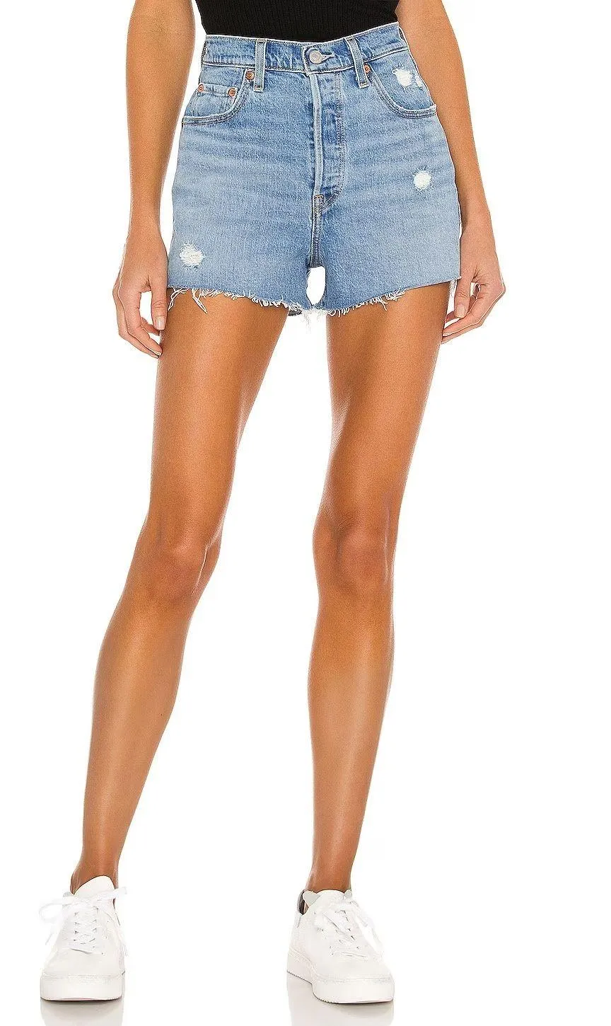 Ribcage Denim Shorts - Image 7