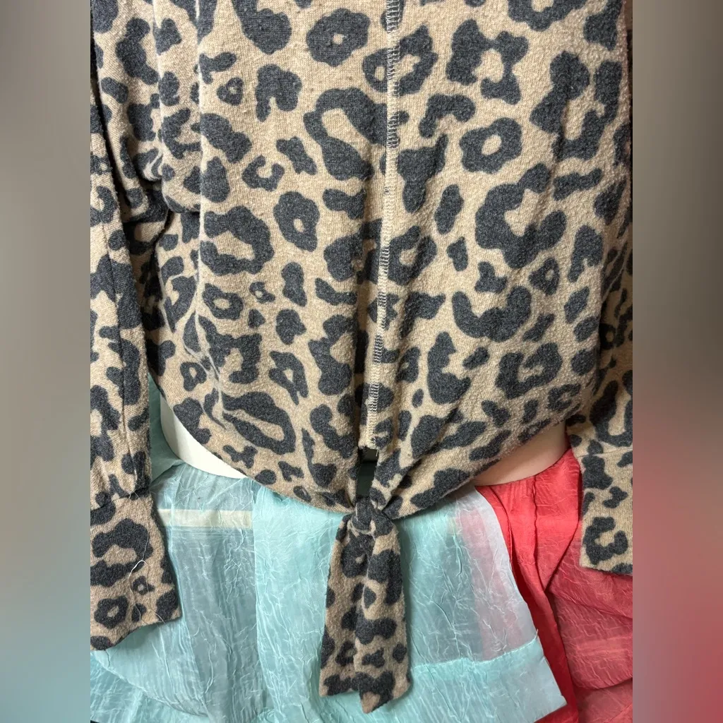 Daytrip Animal Print Knit Top - Image 3