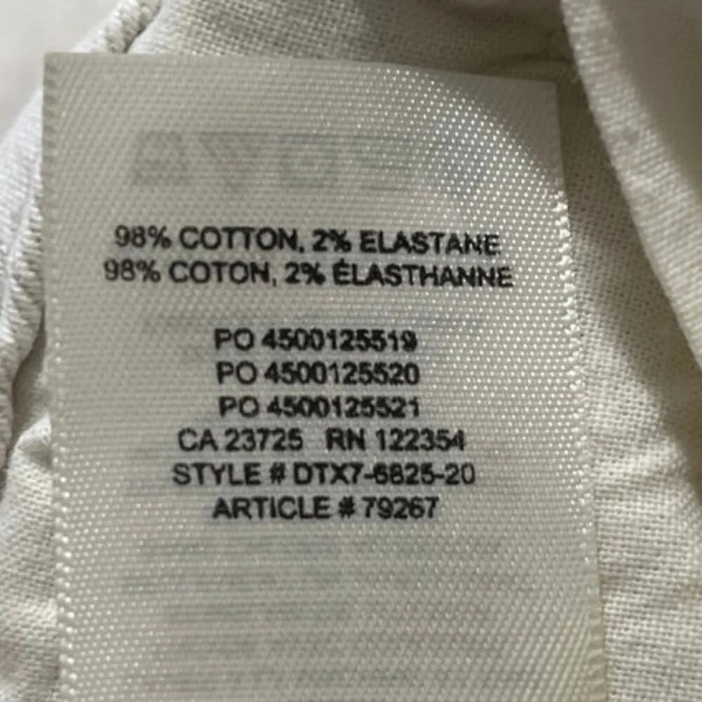 Aritzia Wilfred Free White High Waisted Mom Cargo Tapered Denim Jeans Size 4 - Image 5