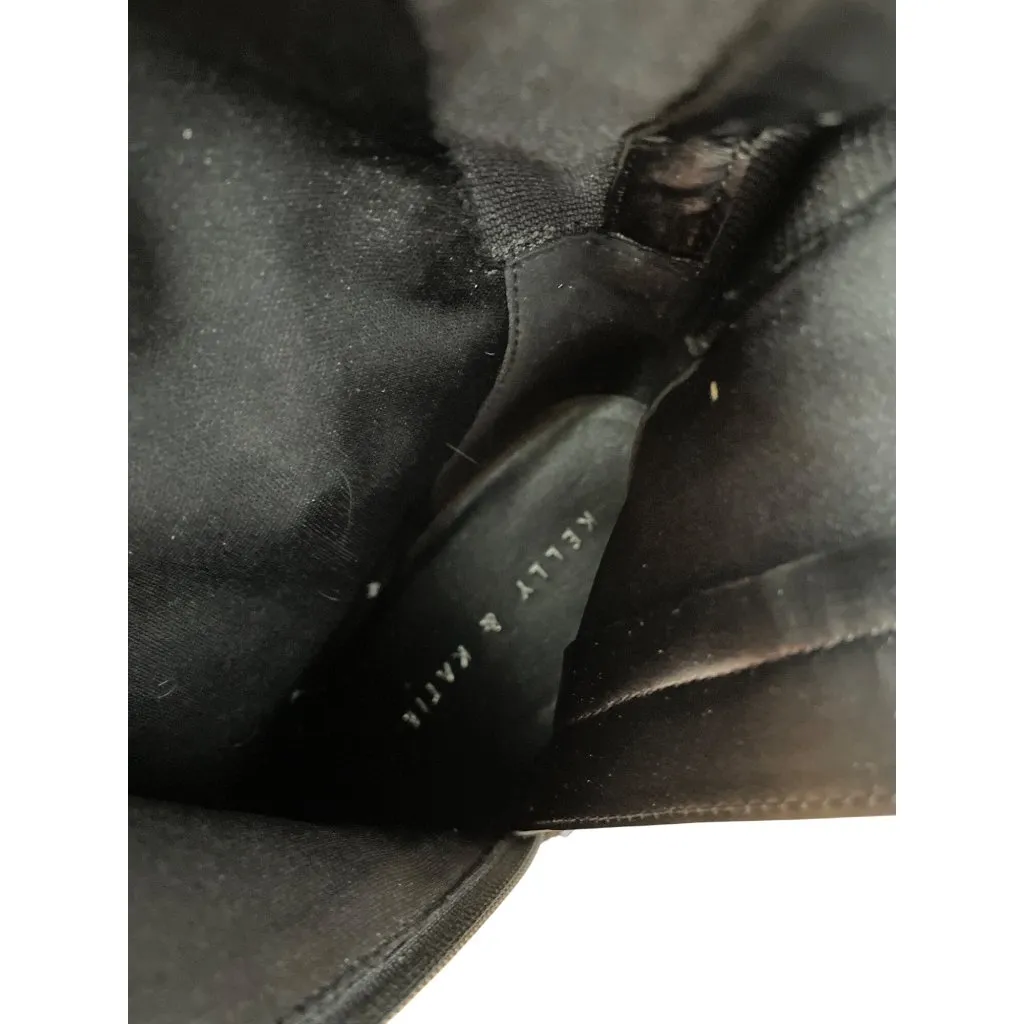 Kelly Katie Womens Black synthetic leather Riding Boots Size 7M SKU 8976 - Image 16