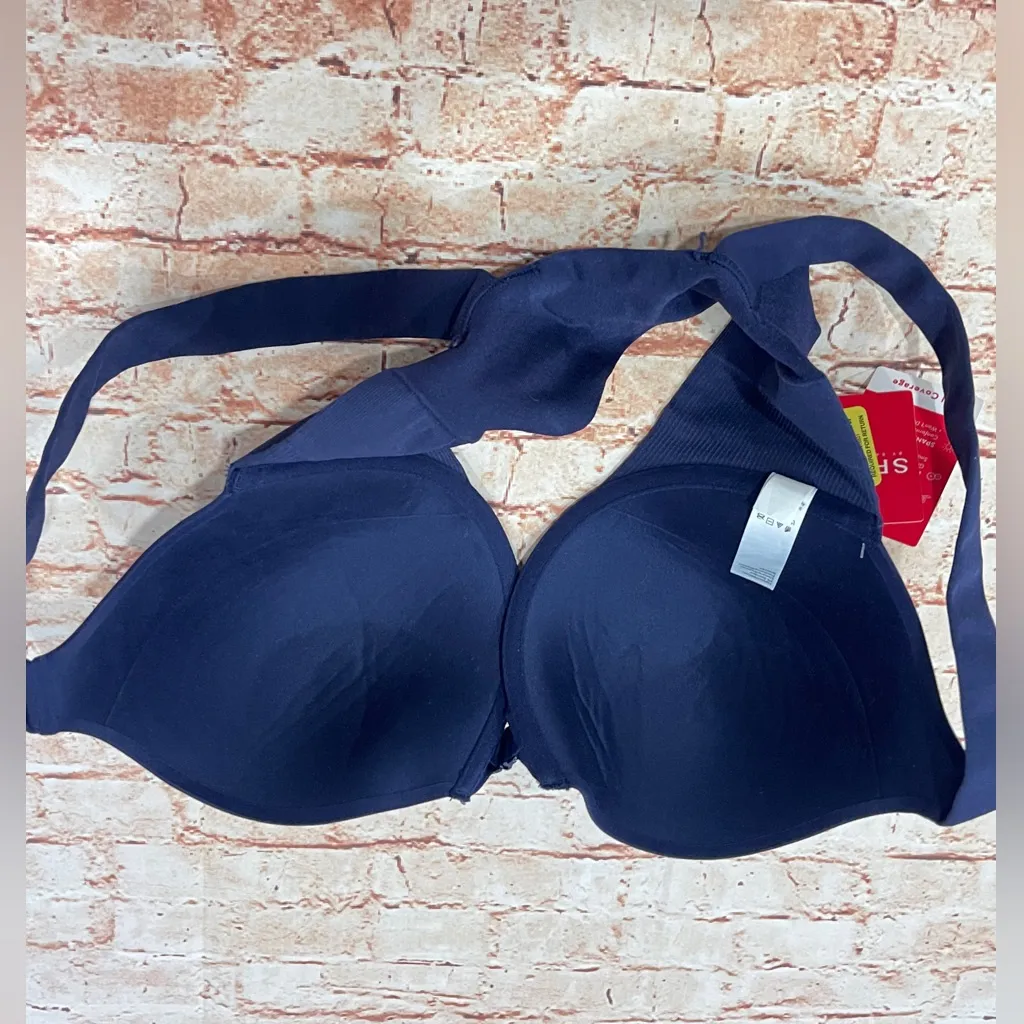 SPANX 36D Deep Navy Bra Front Closure - Image 5