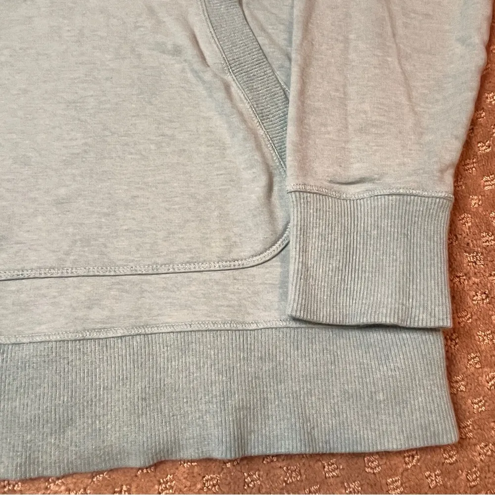 LL Bean Mint Green Cowl Neck Sweatshirt SZ XL Cozy Comfy Layering Athleisure - Image 6