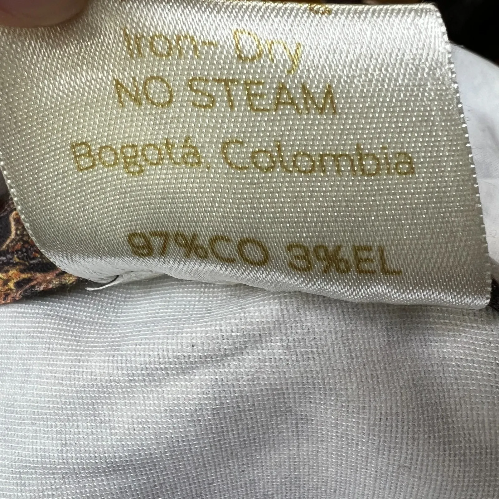 Kika Vargas Star Jacket Button Down Blouse Black Cotton Blend Colombia Sz XS‎ - Image 5