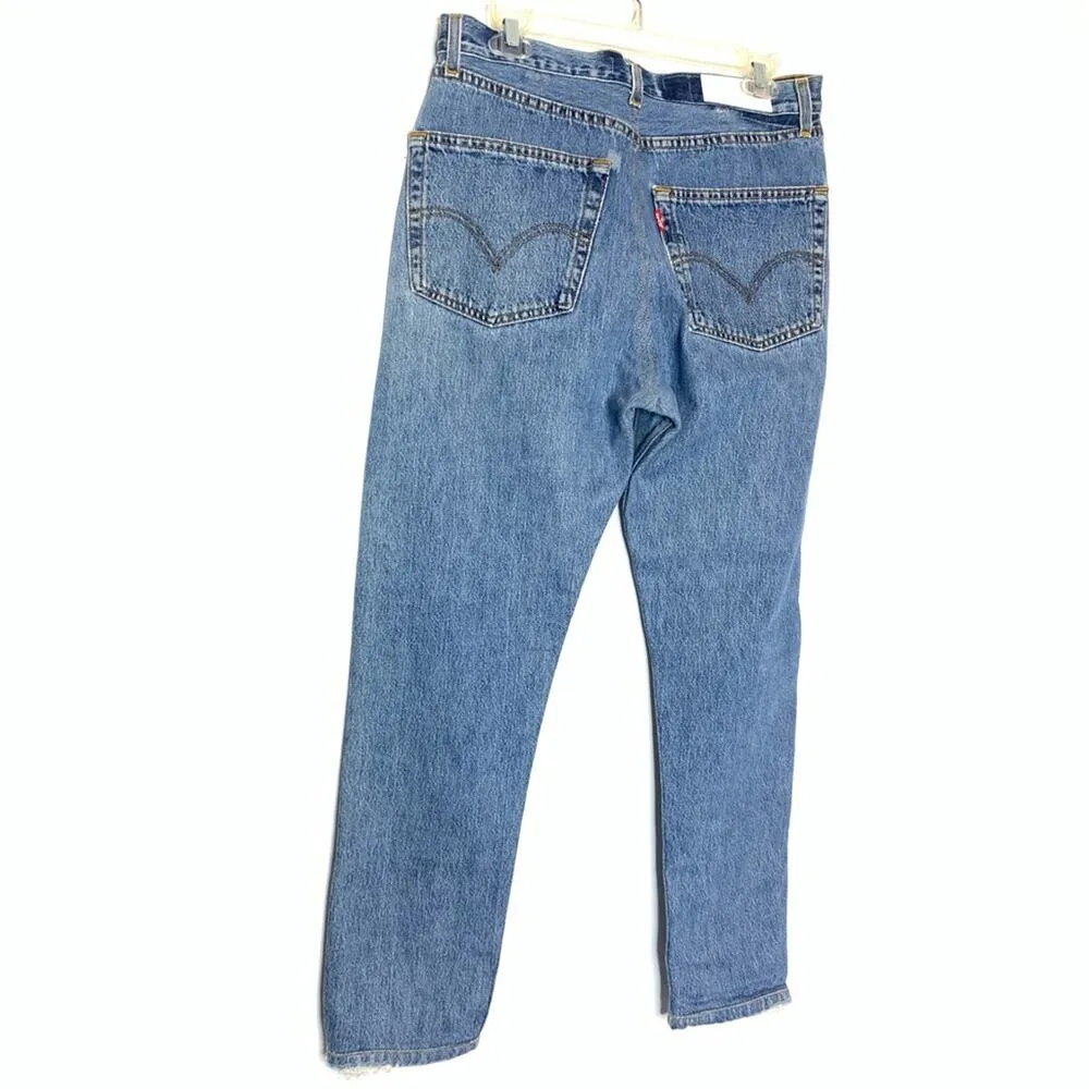 Re/Done Levi’s high rise ankle crop jeans - Image 2