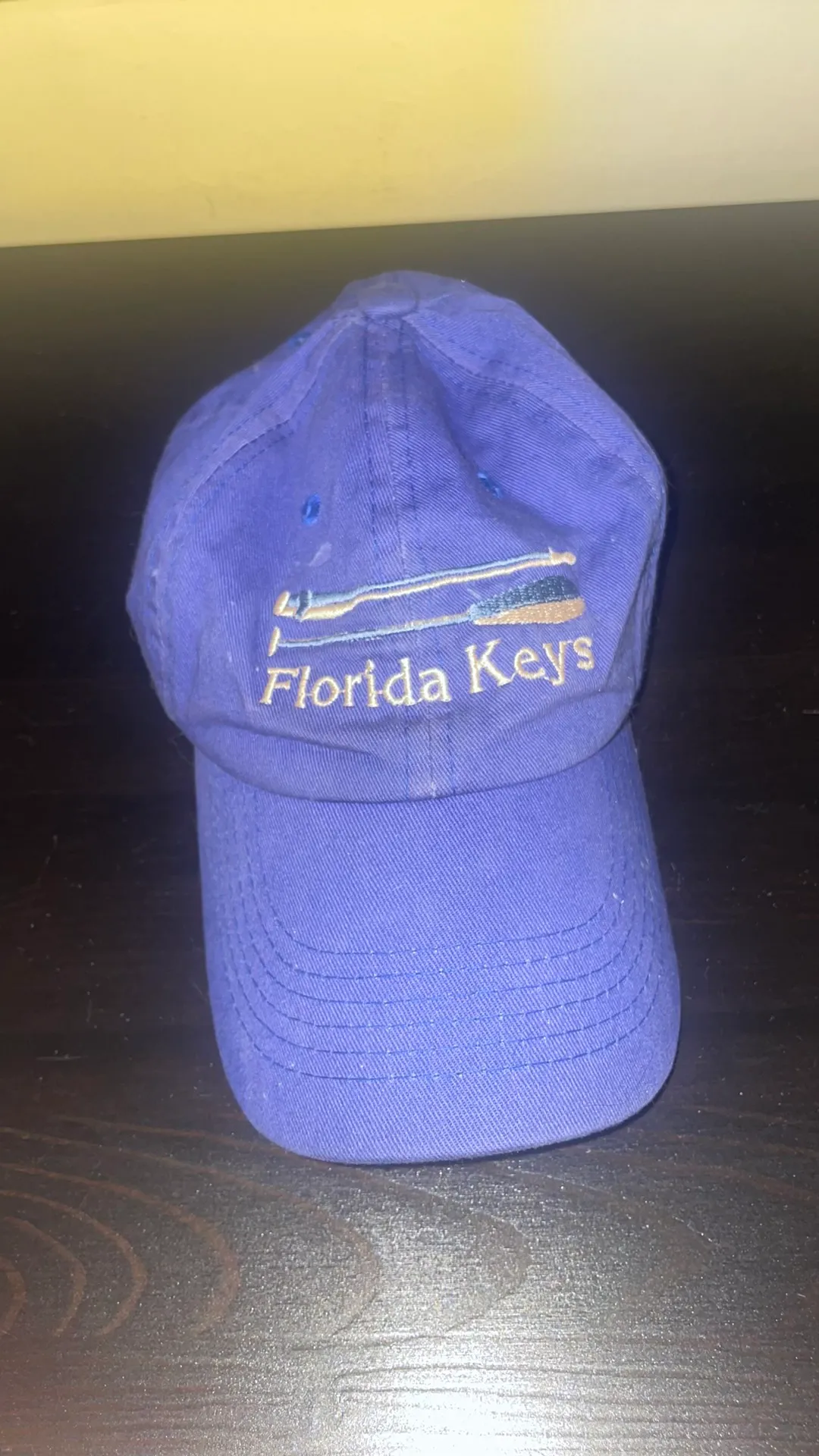 Florida Keys Baseball Cap Blue - Image 3