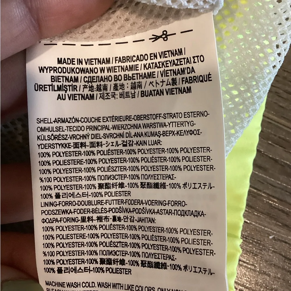 VANS Turvey Neon Windbreaker - Size S - Women’s - NWT‎ - Image 3