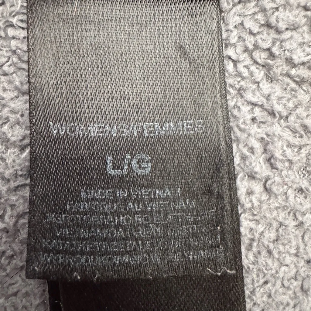 The North Face Osito Fleece Jacket Womens Size  L Gray Full Zip - Image 6