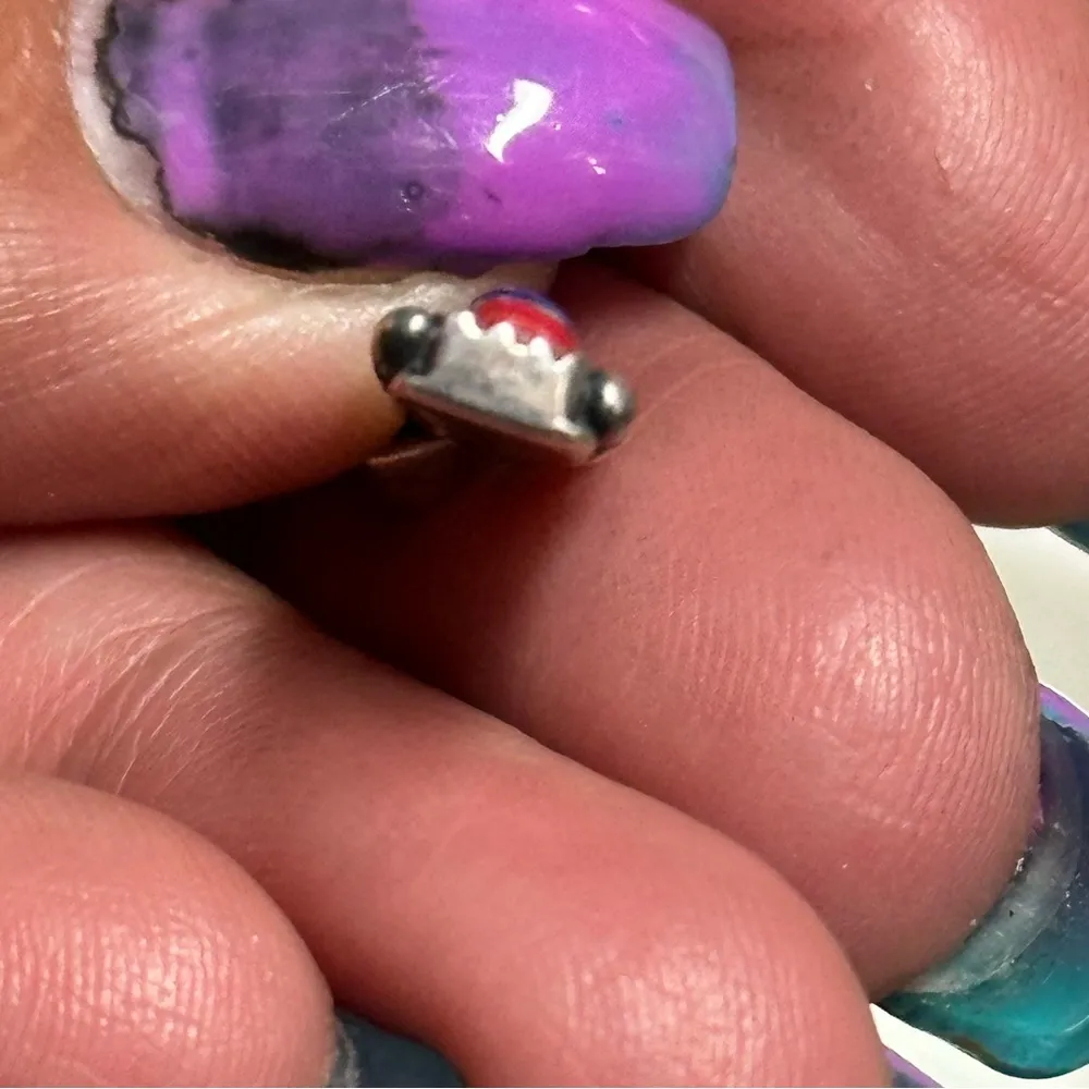 Dainty Native Pendant Silver - Image 4