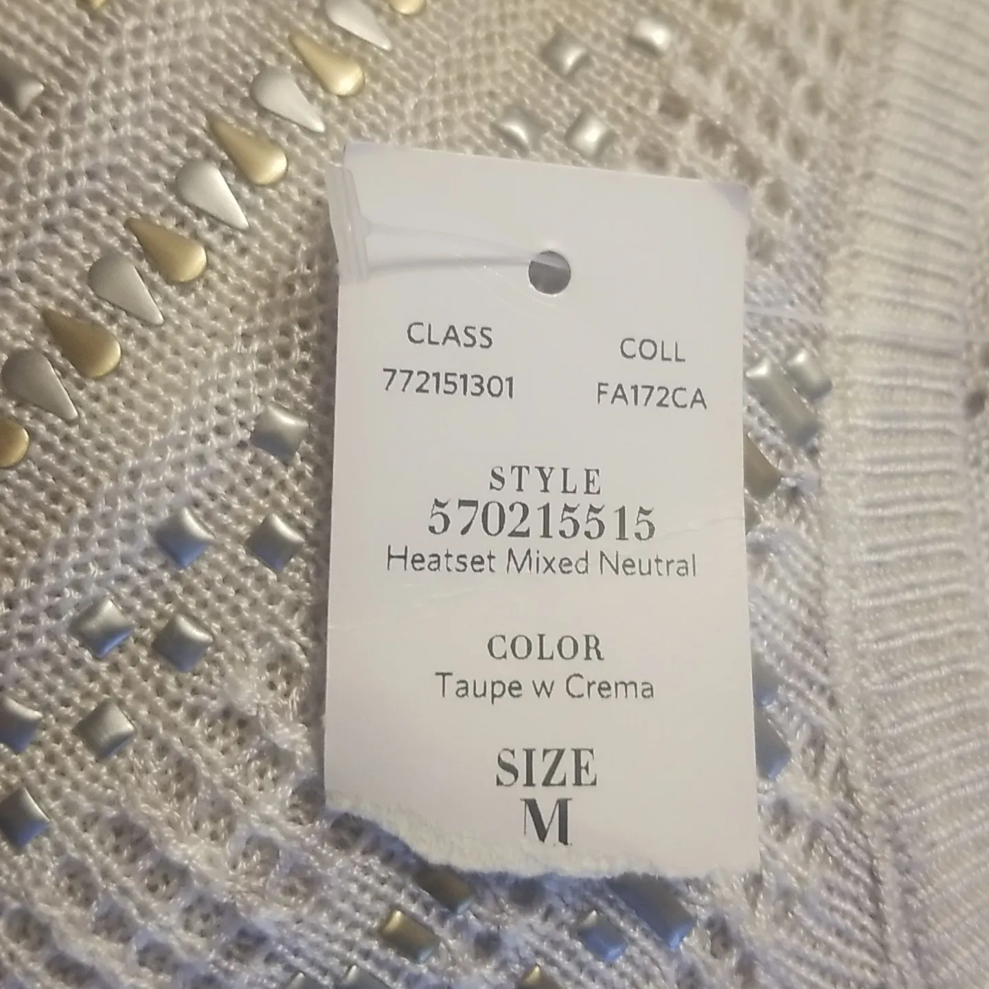 White House black market knit sweater with ribbon sleeve detail NWT - Image 2