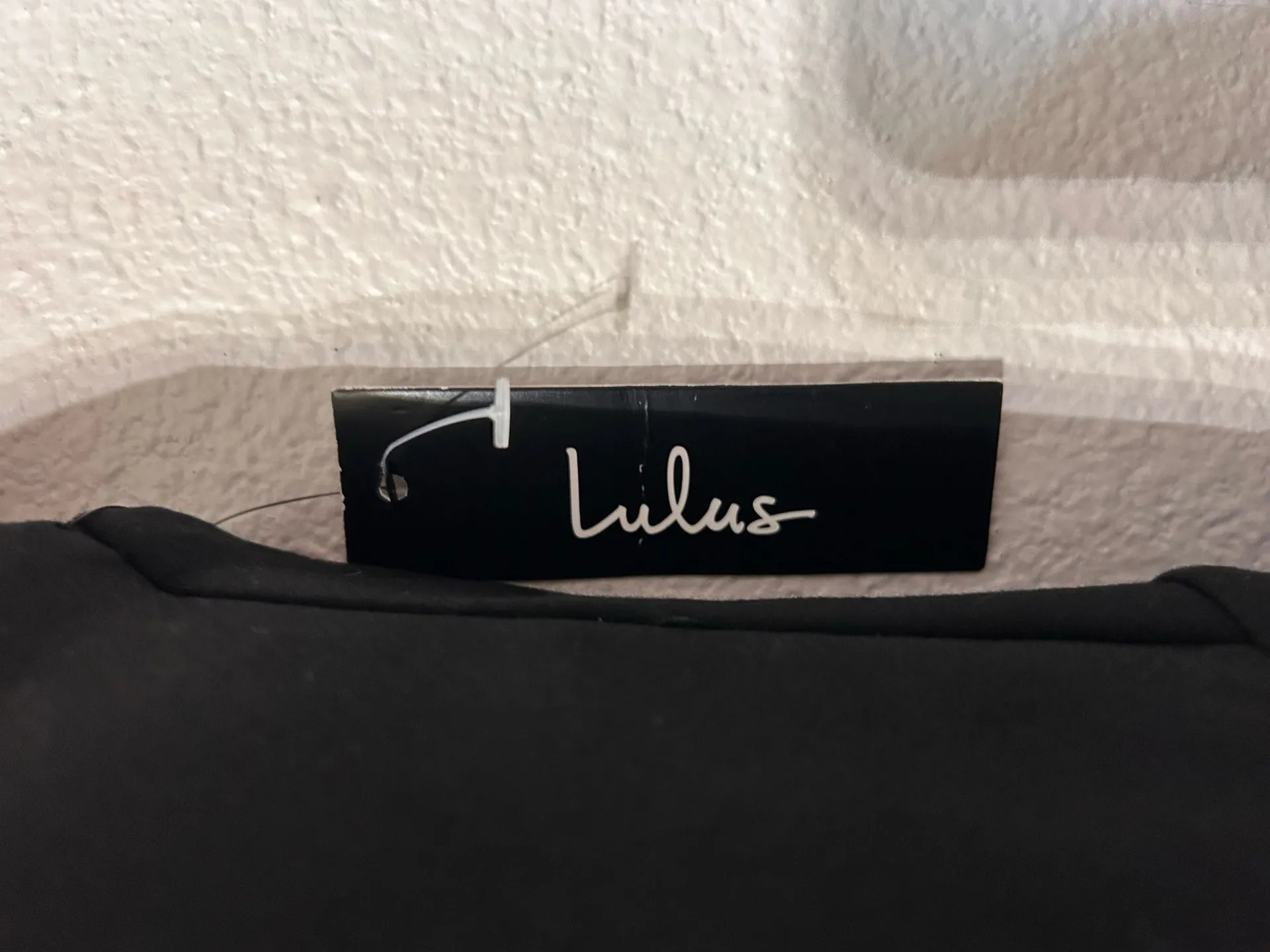 Lulus Black Cocktail Dress Size Small NWT - Image 10