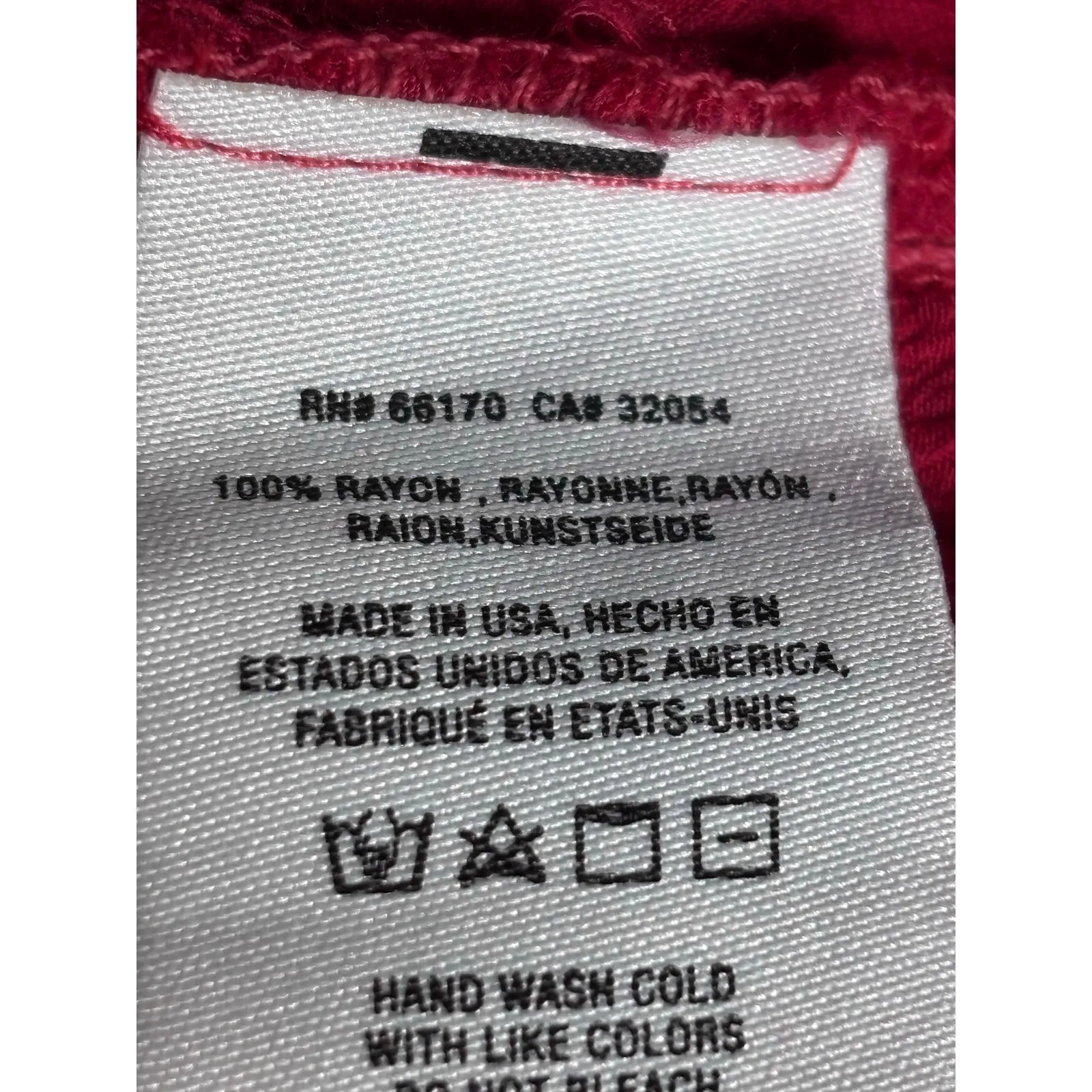 Michael Stars Hot Pink Crinkle Maxi Dress XS Made In USA Ruffles Lightweight - Image 9