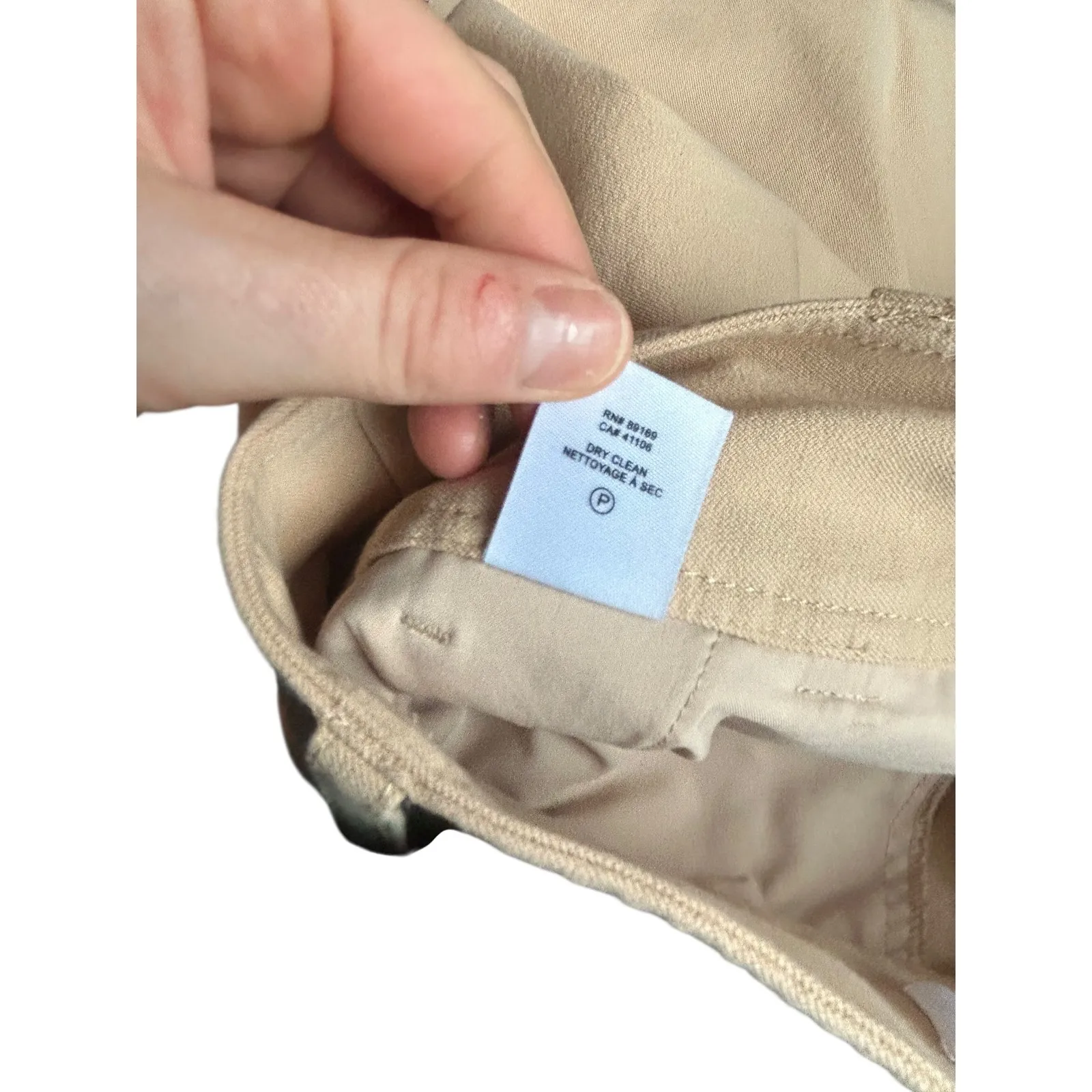 Derek Lam 10 Crosby Leonie Tapered Cropped High Waisted Pleated Pants Size 4 Tan - Image 13