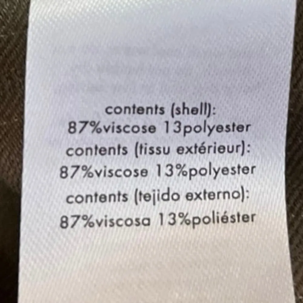 WeWoreWhat Brown Pinstriped Tailored Formal Vest Top Career Trouser Pants Set 4 - Image 8