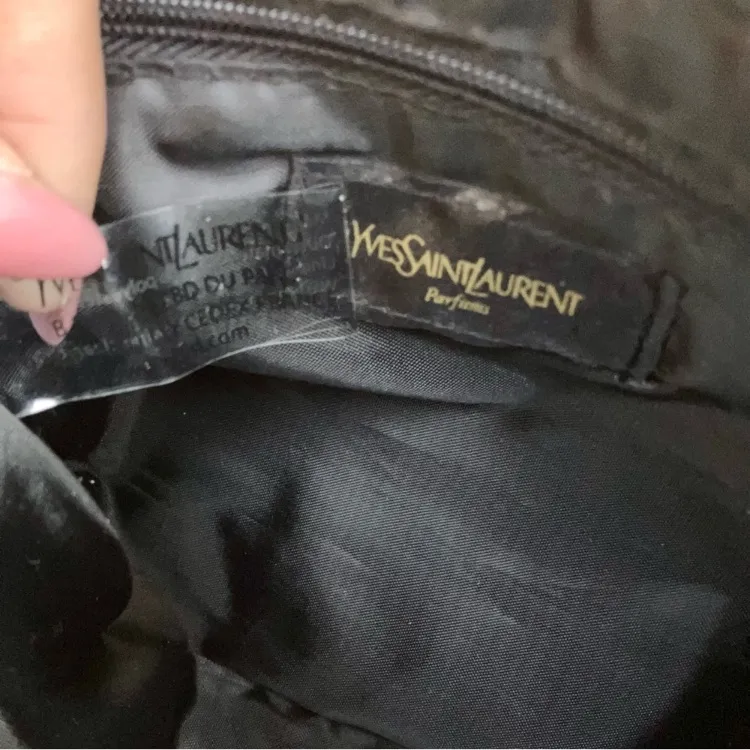 NWT Vintage Yves Saint Laurent makeup bag/clutch - Image 4