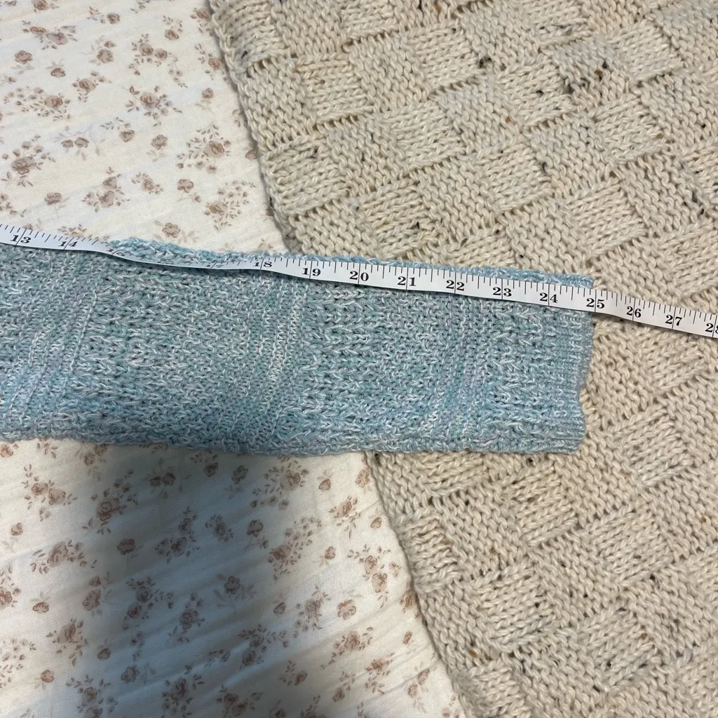 Women's Light Blue Sweater - Image 7