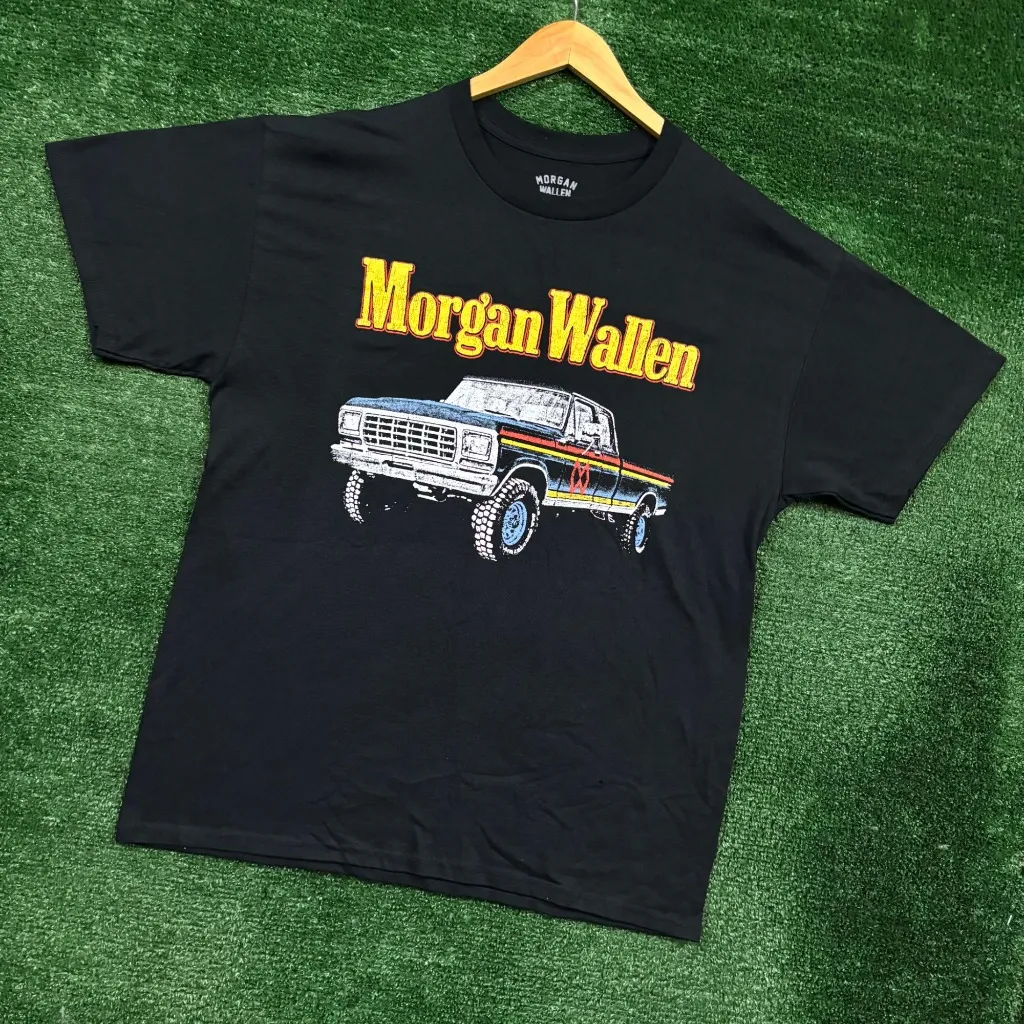 Morgan Wallen Skoal Chevy and Browning Country T-Shirt Size Large - Image 3