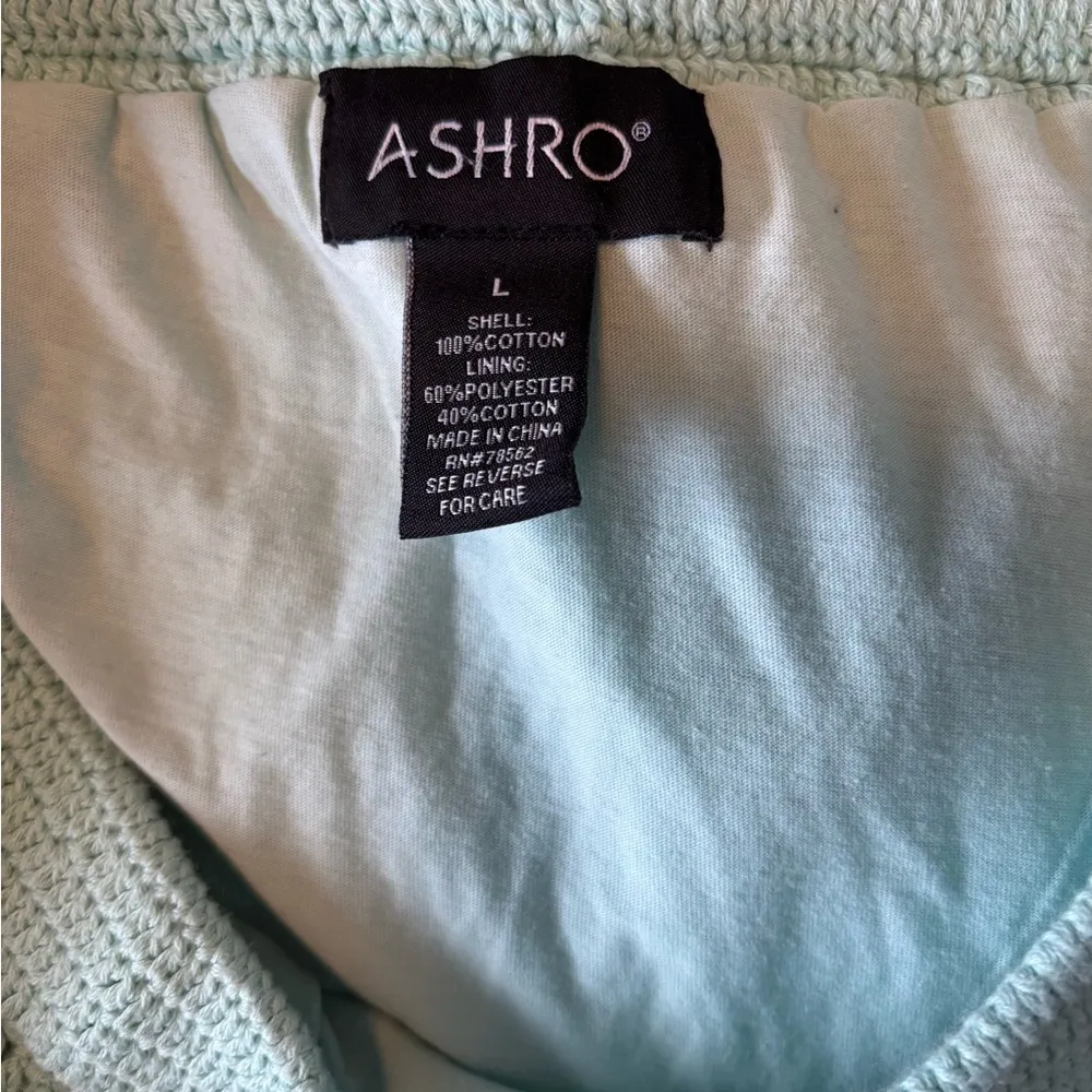 Ashro Light Green Crochet Set Size Large - Image 8