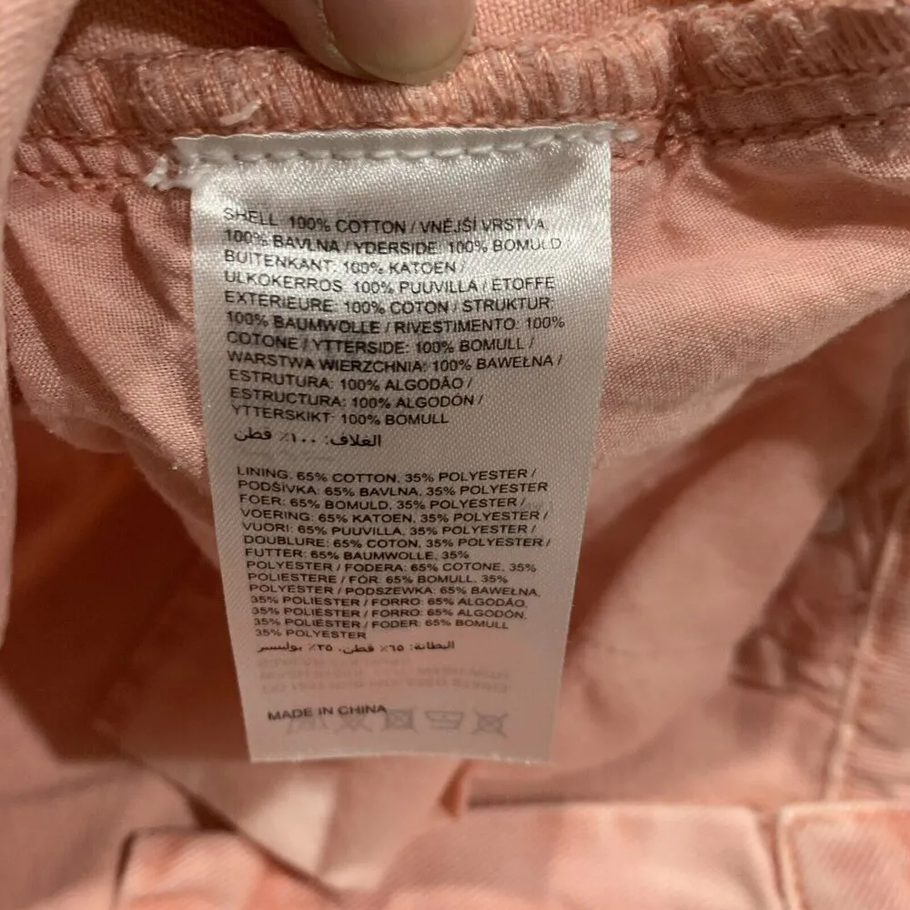 Milk It Anthro Size 30 Jeans The Ragged Priest Baby Flare Waist Cut Out Pink NEW - Image 10