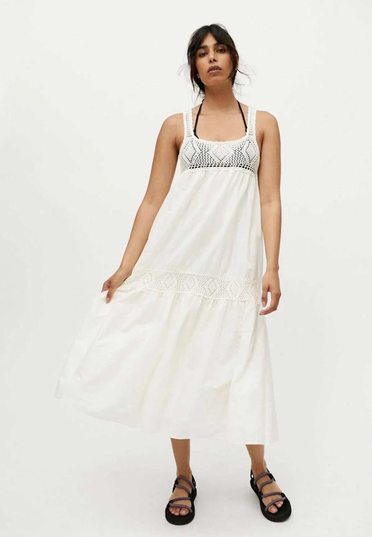 knee length dresses for ladies Boardwalk Striped Maxi dress main image 0