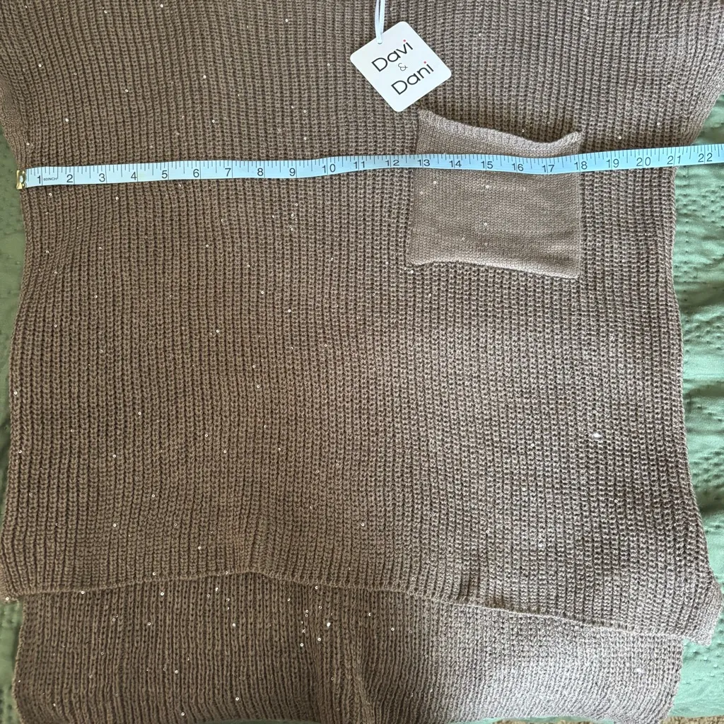 NWT Davi & Dani short sleeve sweater - Image 5