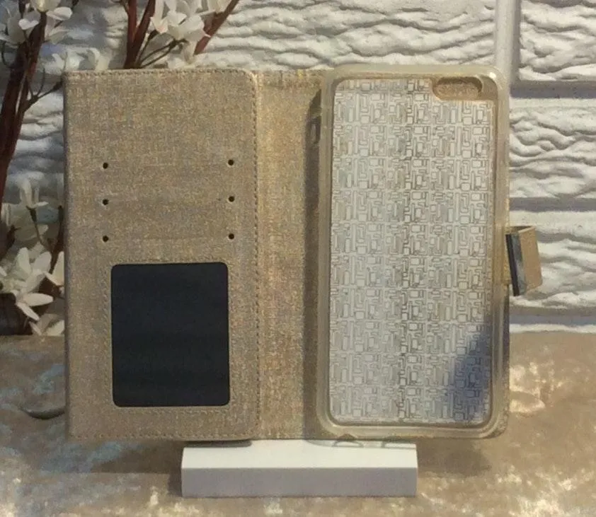 IPhone 6S Plus Wallet Phone Case Gold - Image 3