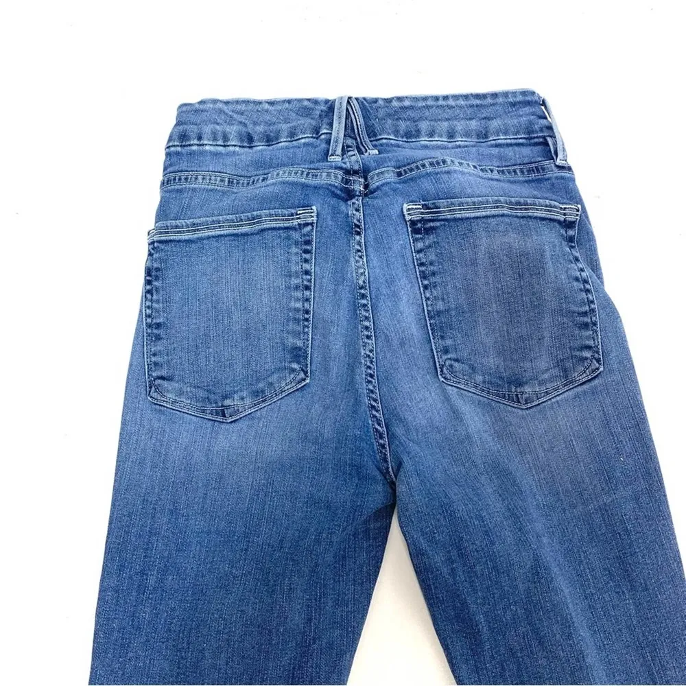 Good American Good Legs Distressed Skinny Jeans High Rise 6/28 - Image 9