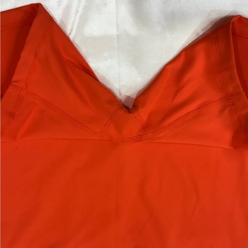 Set Active X Madelyn Cline Sportbody Bike Shorts Golden Hour Orange Large Rare - Image 6