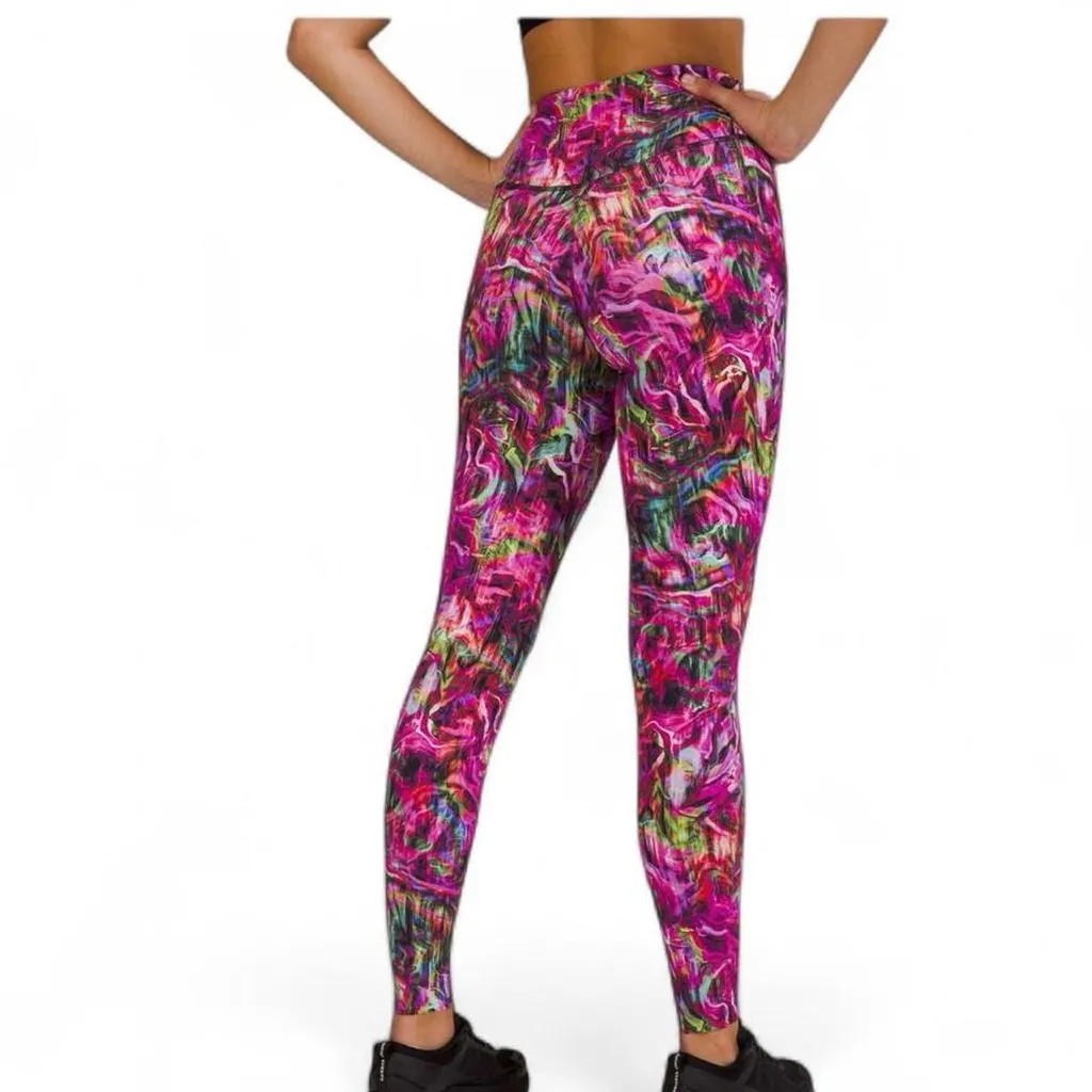 Lululemon Base Pace 25” Running Tights/ Leggings | Size 4 | Pink - Image 2