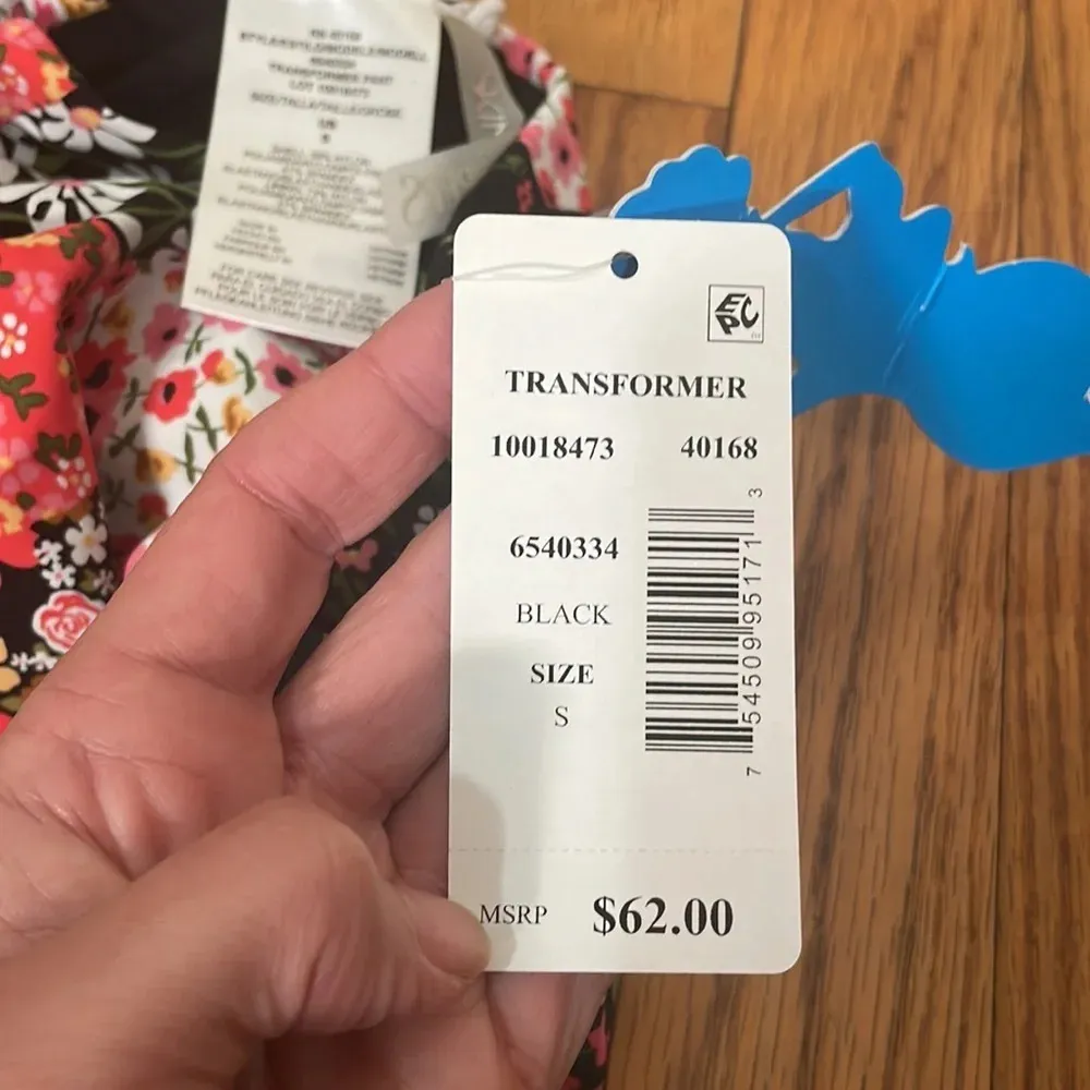 Skinny Dippers Miraclesuit Jellyroll Transformer Reversible Swim Bottom sz S NWT - Image 9