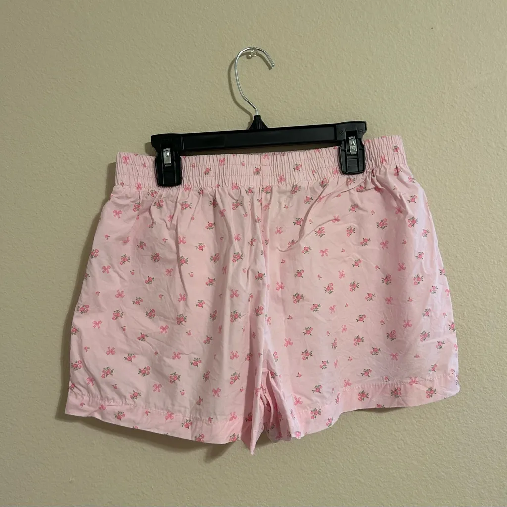 Happily Grey floral boxer short Pink - Image 2