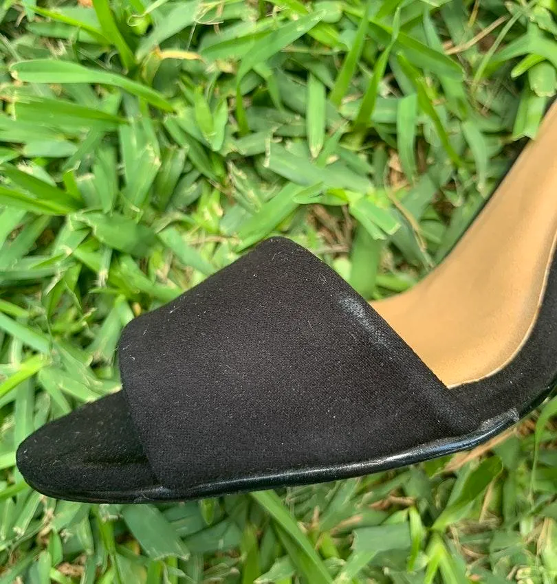 Black Heels Size 7.5 - Image 3