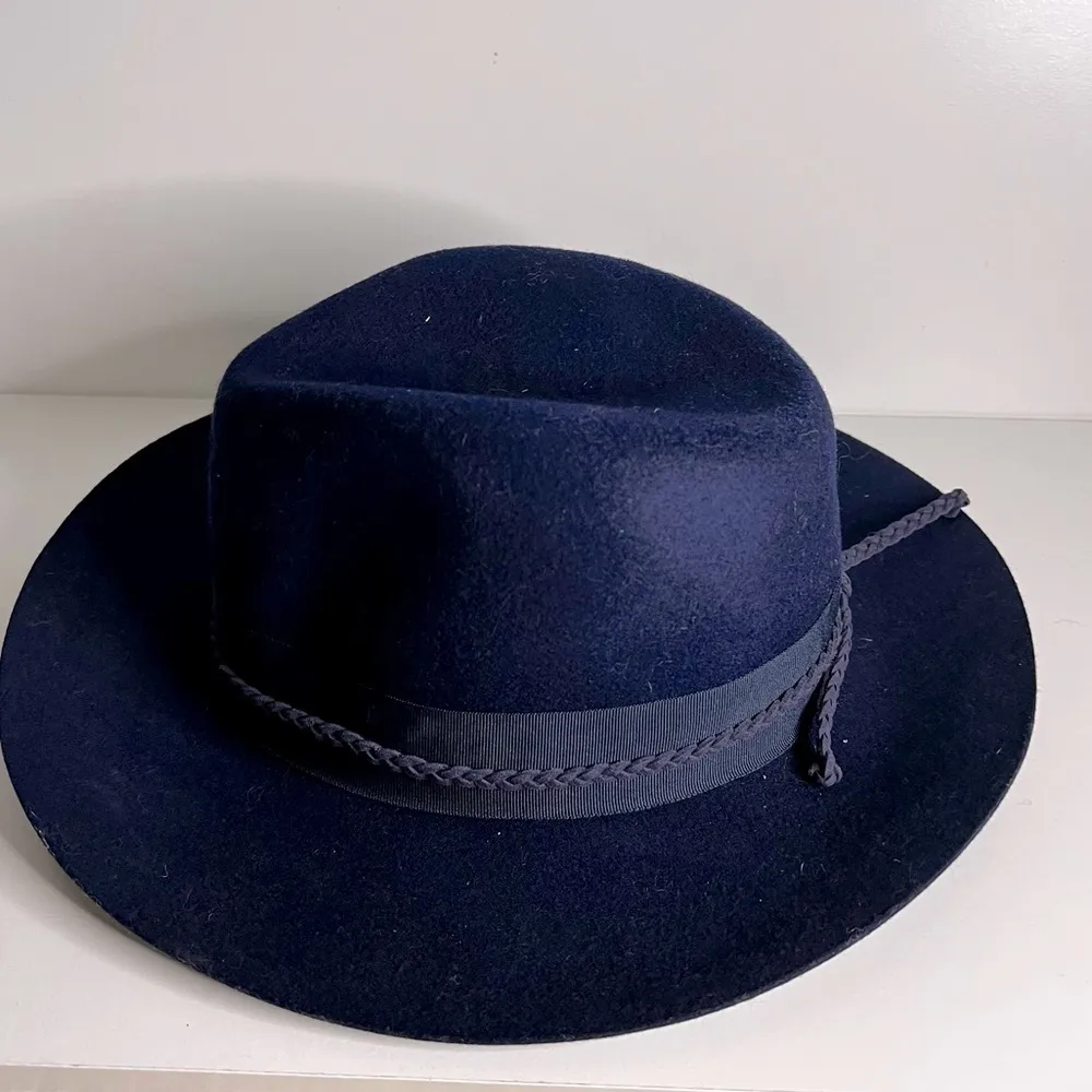 Sunday Afternoons Navy Blue 100% Wool 50 UPF Fedora Style‎ Outdoor Hat - Image 3