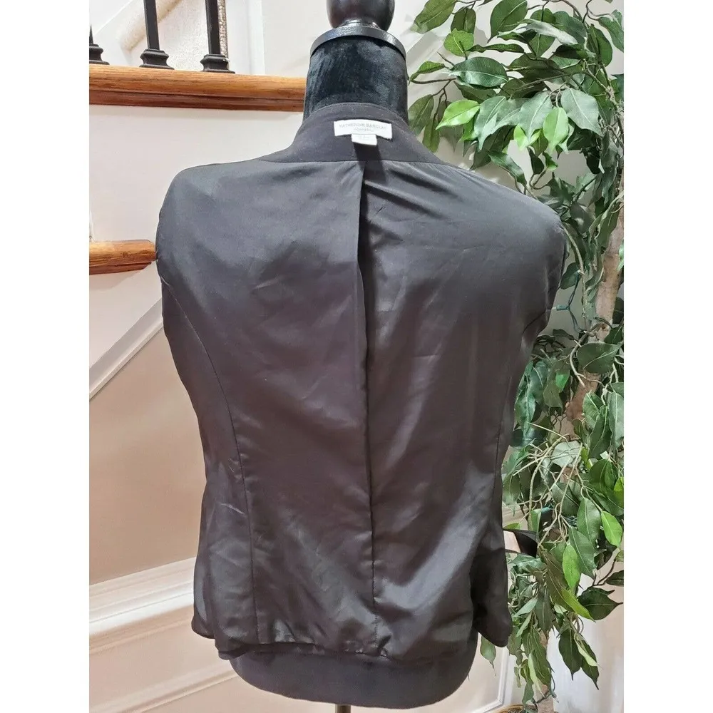 Katherine Barclay Women's Black Polyester Long Sleeve Open Front Blazer Size M - Image 8