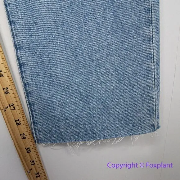 New!  Madewell The '90s Straight Jean revoir‎ wash, size 29 - Image 9